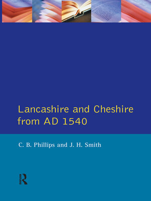 cover image of Lancashire and Cheshire from AD1540
